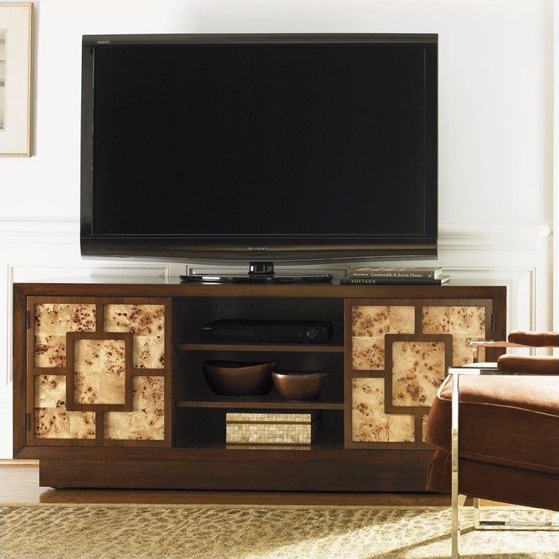 Lexington Mirage Allyson Entertainment Console in Cashmere Finish
