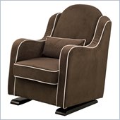 Babyletto Nara Glider in Mocha with Ecru