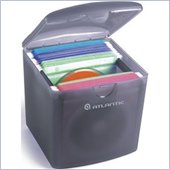 Atlantic Inc 80-Disc File Cube (Gray Frost)