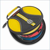 Atlantic Inc Halogen Yellow 24-CD or DVD Disc Wallet