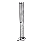 Atlantic Inc 80-CD Tower Matte Black Steel