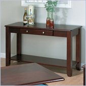 Jofran 280 Series Wood Sofa Table in Espresso