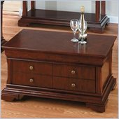 Jofran 299 Series Miniature Rectangular Cocktail Table in Regal Cherry