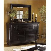 Tommy Bahama Home Kingstown Fairpoint Mirror in Tamarind