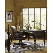 Tommy Bahama Home Kingstown Port Royal Wood Desk in Tamarind