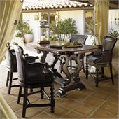 Tommy Bahama Home Kingstown Sienna Bistro Table in Cassis