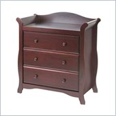 Stork Craft Aspen 3 Drawer Chest in Cherry Finish