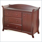 Stork Craft Aspen Combo Dresser in Cherry