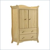 Stork Craft Aspen Armoire in Natural