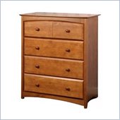 Stork Craft Beatrice 4 Drawer Chest in Oak Finish