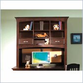 Samuel Lawrence Furniture Bridgeport Merlot Computer Desk Hutch