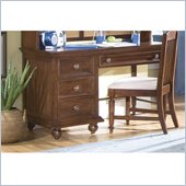 Samuel Lawrence Furniture Seabrook Wood Computer Desk in Cottage White