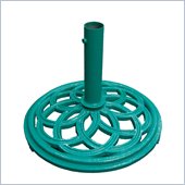 Vifah Cast Iron Green Umbrella Base