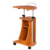 TECHNI MOBILI Cadmus Mobile Laptop Stand in Honey