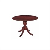 DMi Keswick Round 4' Conference Table with X-Shaped Base in Cherry