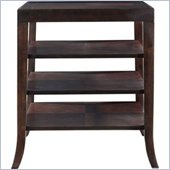 Stanley Furniture Hudson Street Dark Espresso End Table with Shelves