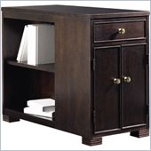 Stanley Furniture Hudson Street Dark Espresso Boulevard Bookcase End Table with Storage