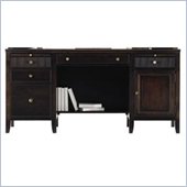 Stanley Furniture Hudson Street Wood Computer Desk in Dark Espresso