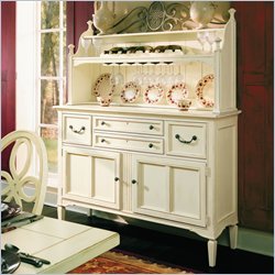 Country French Furniture on Furniture Portofino Ivory Buffet Paired With The Stanley Furniture