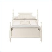 Stanley Furniture Shelter Island Hampton Poster Bed in Piano Key Finish