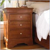 Stanley Furniture Louis Louis Cherry Night Stand in Grande Marnier Finish