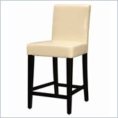 Global Furniture USA Upholstered Bar Stool in Beige