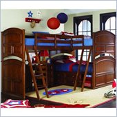 Lea Deer Run Triple Bunk Bed 3 Piece Bedroom Set