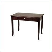 Office Star Wood Writing Desk in Merlot