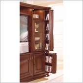 Riverside Furniture Ambiance Right Hand Pier Cabinet in Sangria Cherry