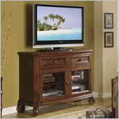 Riverside Furniture Cape May TV Stand in Chadwick Cherry