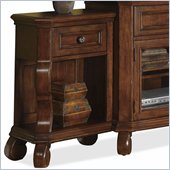 Riverside Furniture Cape May Left End Unit-For TV Stand in Chadwick Cherry
