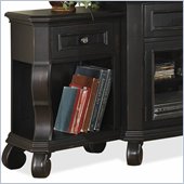 Riverside Furniture Cape May Left End Unit-For TV Stand in Bayberry Black