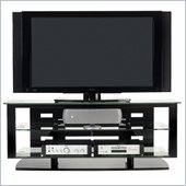BDI Icon LCD/Plasma Glass TV Stand in Black