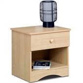 Nexera Alegria Nightstand in Natural Maple