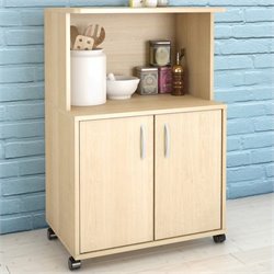Quebeko Delissio Microwave Kitchen Cart