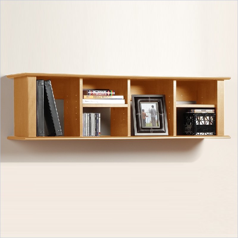 Sonoma Maple Wall Mount Bookcase - MHD-1348