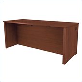 Bestar Prestige + Wood Credenza in Cognac Cherry