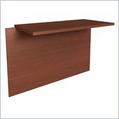 Bestar Prestige + Bridge in Cognac Cherry Finish