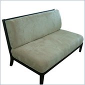 DHP Cambridge Sofa in Espresso and Ivory