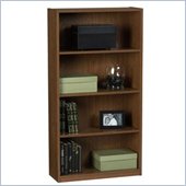 Ameriwood 4 Shelf Standard Wood Bookcase in Manor Oak