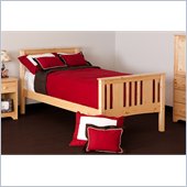Canwood Base Camp Twin Bed in Natural