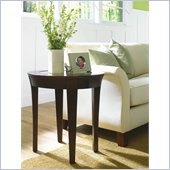 Hammary Urban Flair Oval End Table in Umber