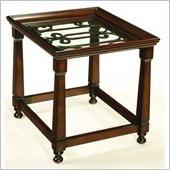 Hammary Drayton Rectangular End Table in Brown