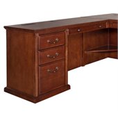 Kathy Ireland Home by Martin Furniture Huntington Oxford Left Hand Facing Computer Return for 68