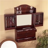 Southern Enterprises Wall-Mount Jewelry Armoire