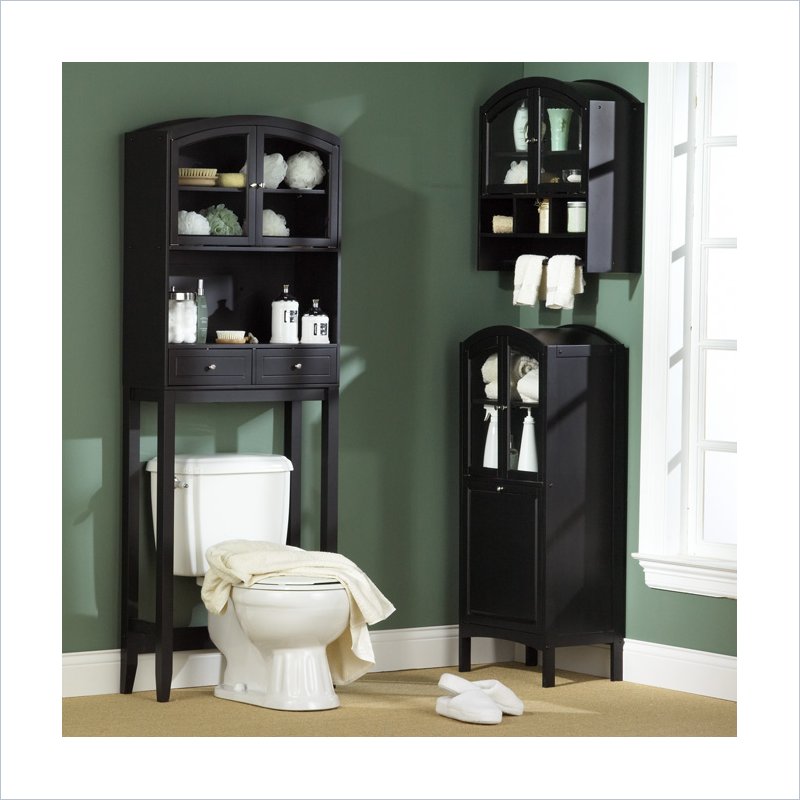 Southern Enterprises Arch Top Wall Black Bathroom eBay