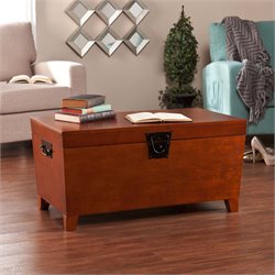 Southern Enterprises Pyramid Cocktail Table Trunk