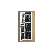 Southern Enterprises White Curio-Jewelry Mirror