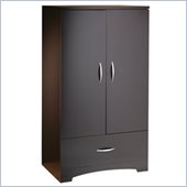 South Shore Back Bay Armoire in Dark Chocolate