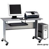 Mayline Crosswinds Mobile Wood Computer Desk